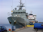 Visiting Spanish Warship